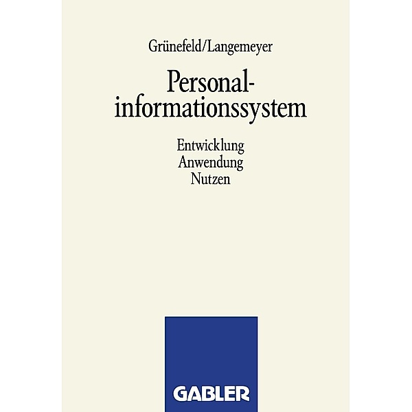 Personalinformationssystem, W. Langemeyer