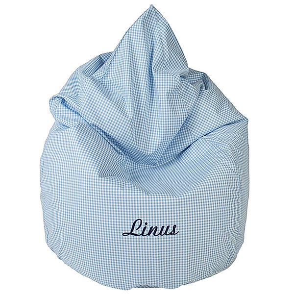 Lakaro Personalisierter Junior-Sitzsack UNI hellblau (Farbe: pink)