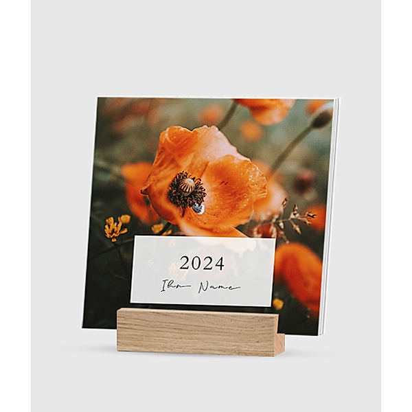 Personalisierter Postkartenkalender 2024