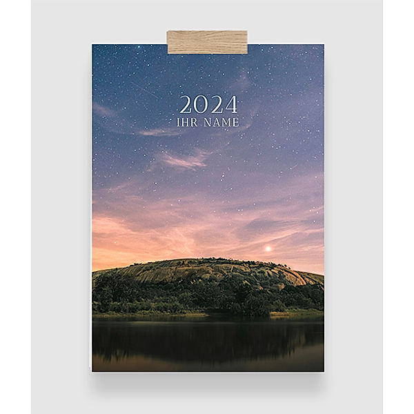 Personalisierter Wandkalender 2024 (Format: A3)