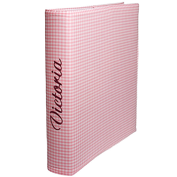 Lakaro Personalisiertes Fotoalbum rosa (Stickfarbe: pink)