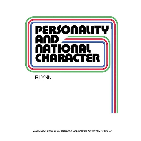 Personality and National Character, R. Lynn