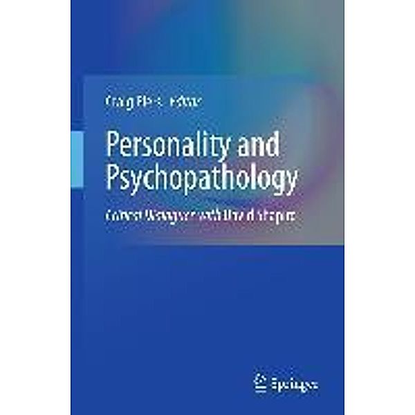 Personality and Psychopathology, Craig Piers