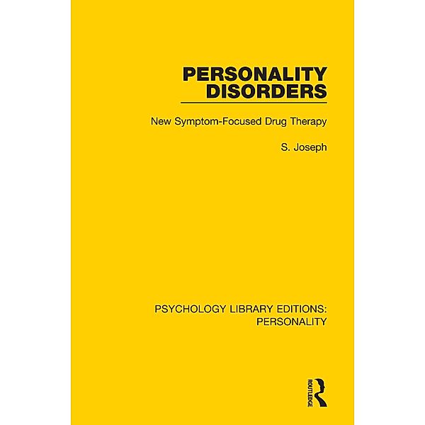 Personality Disorders, S. Joseph