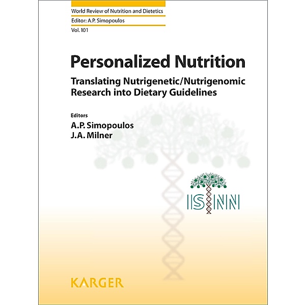Personalized Nutrition, J. A. Milner, A. P. Simopoulos