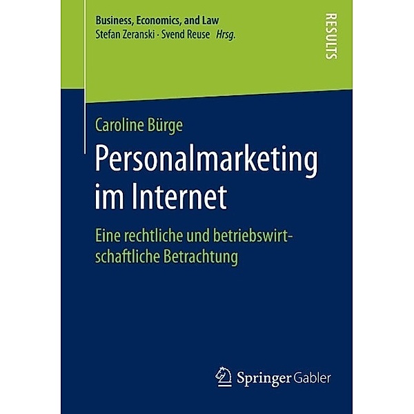 Personalmarketing im Internet / Business, Economics, and Law, Caroline Bürge