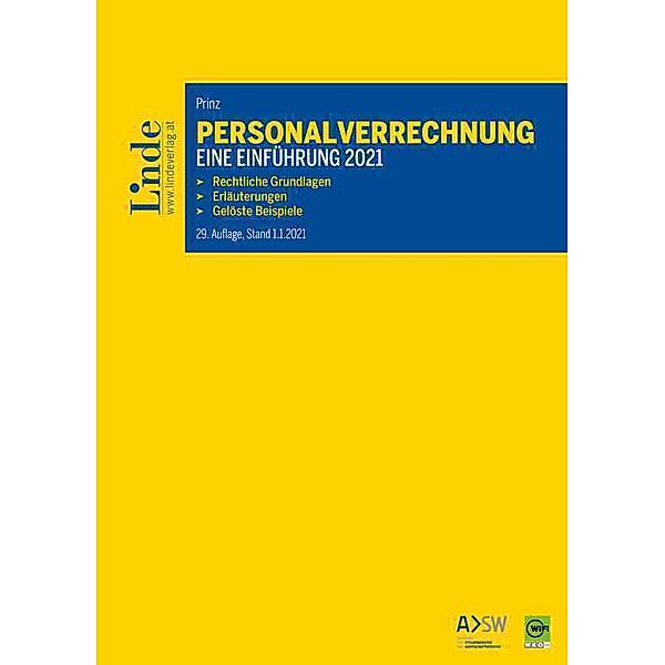 Personalverrechnung: eine Einführung 2021, Irina Prinz