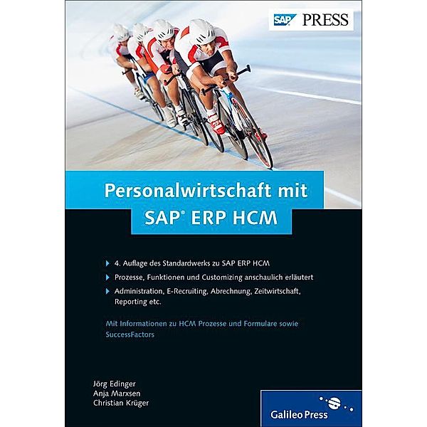 Personalwirtschaft mit SAP ERP HCM / SAP Press, Jörg Edinger, Anja Marxsen, Christian Krüger