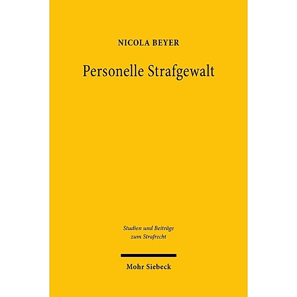 Personelle Strafgewalt, Nicola Beyer