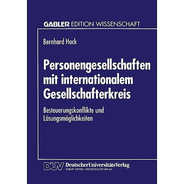 Personengesellschaften mit internationalem Gesellschafterkreis