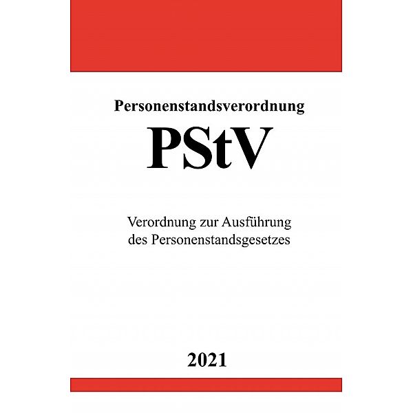 Personenstandsverordnung (PStV), Ronny Studier