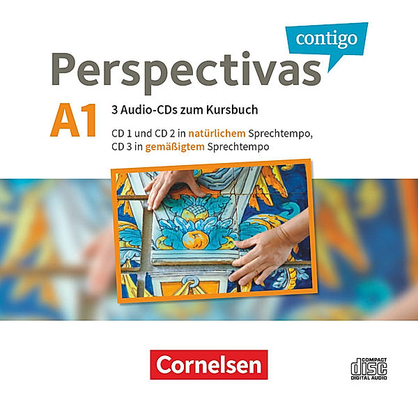 Perspectivas contigo - Spanisch für Erwachsene - A1,3 Audio-CDs