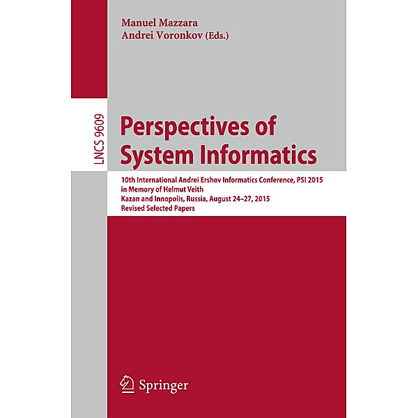 Perspectives of System Informatics