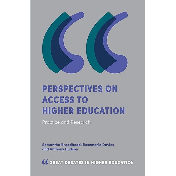 Perspectives on Access to Higher Education, Sam Broadhead