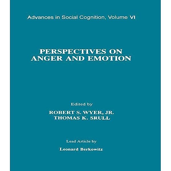 Perspectives on Anger and Emotion