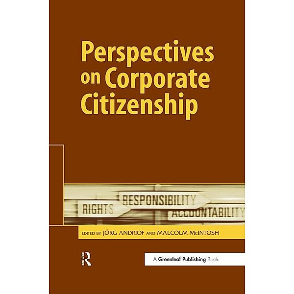 Perspectives on Corporate Citizenship