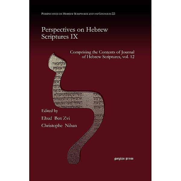 Perspectives on Hebrew Scriptures IX