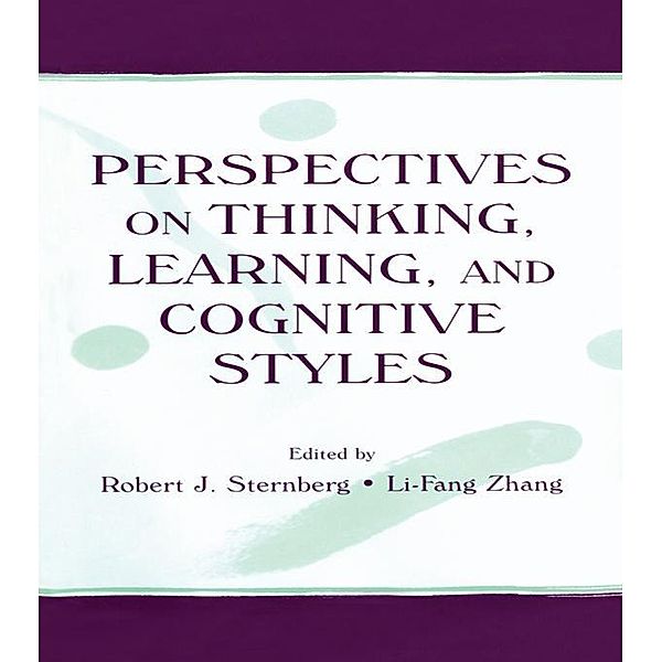 Perspectives on Thinking, Learning, and Cognitive Styles