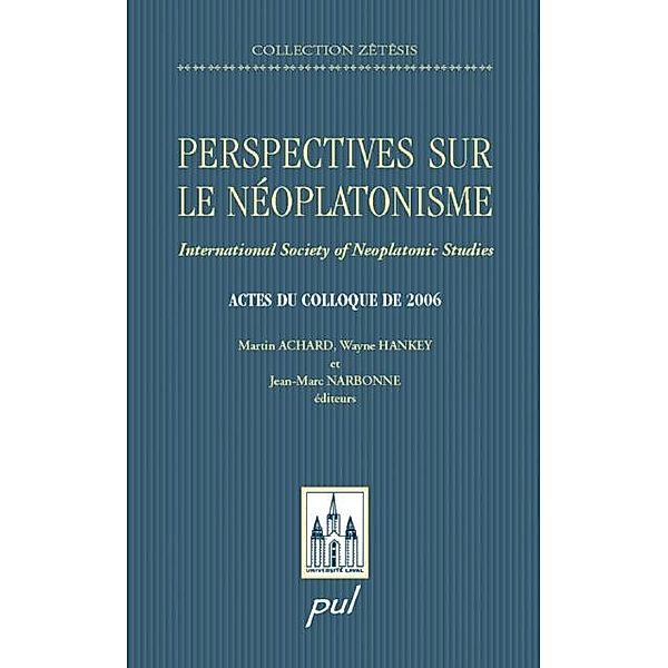 Perspectives sur le neoplatonisme, Collectif Collectif