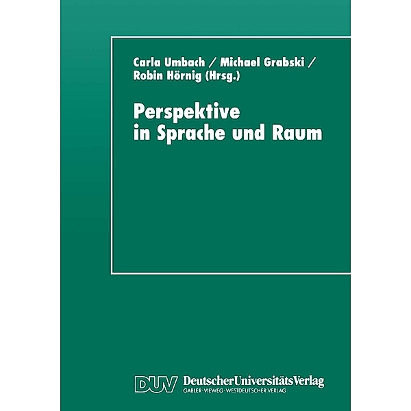 Perspektive in Sprache und Raum / Studien zur Kognitionswissenschaft