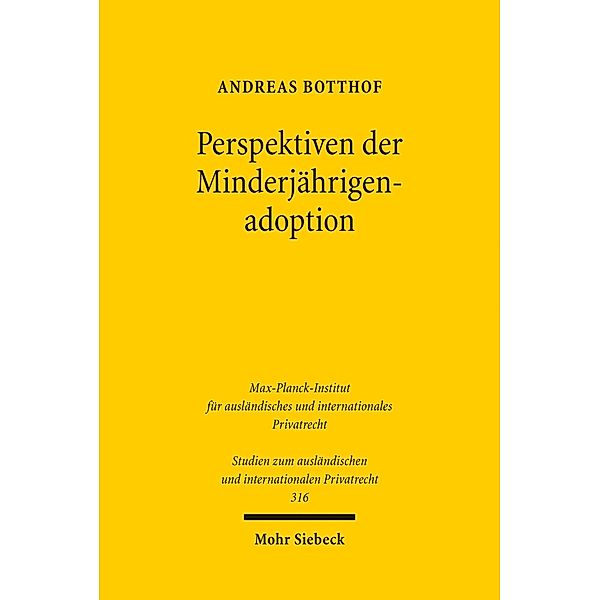 Perspektiven der Minderjährigenadoption, Andreas Botthof