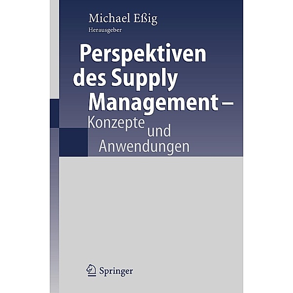 Perspektiven des Supply Management / Springer