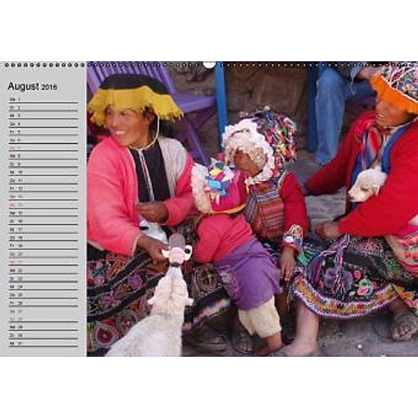 Perú. Impressionen (Wandkalender 2016 DIN A2 quer), Elisabeth Stanzer