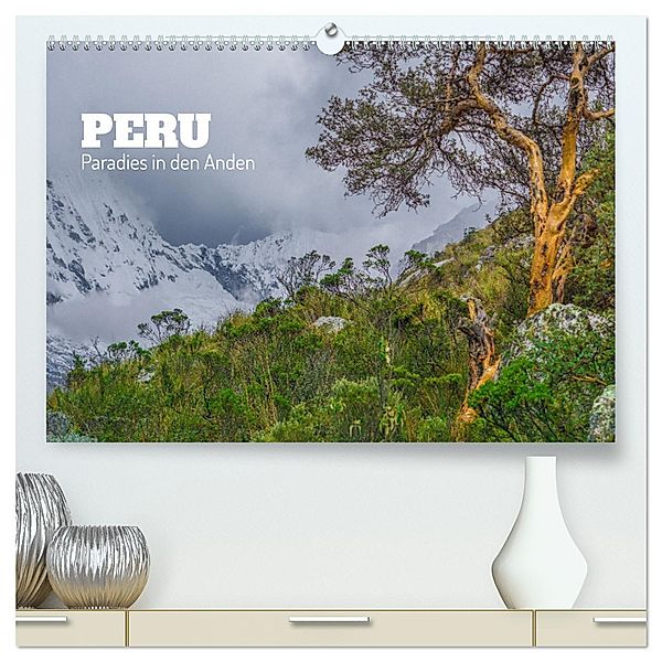 Peru - Paradies in den Anden (hochwertiger Premium Wandkalender 2025 DIN A2 quer), Kunstdruck in Hochglanz, Calvendo, Tom Czermak