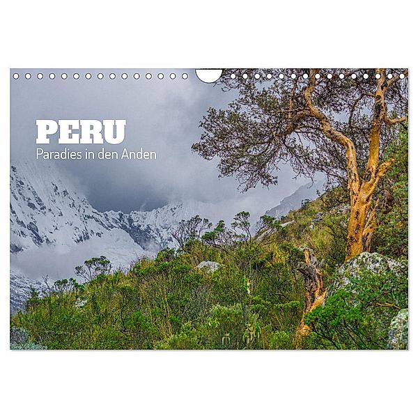 Peru - Paradies in den Anden (Wandkalender 2025 DIN A4 quer), CALVENDO Monatskalender, Calvendo, Tom Czermak