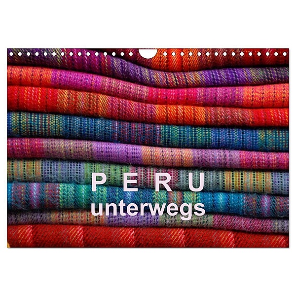 Peru - unterwegs (Wandkalender 2024 DIN A4 quer), CALVENDO Monatskalender, Volkmar Gorke