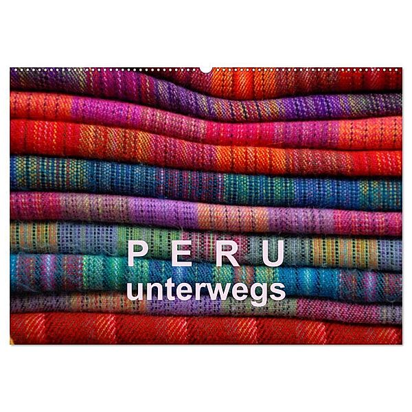 Peru - unterwegs (Wandkalender 2025 DIN A2 quer), CALVENDO Monatskalender, Calvendo, Volkmar Gorke