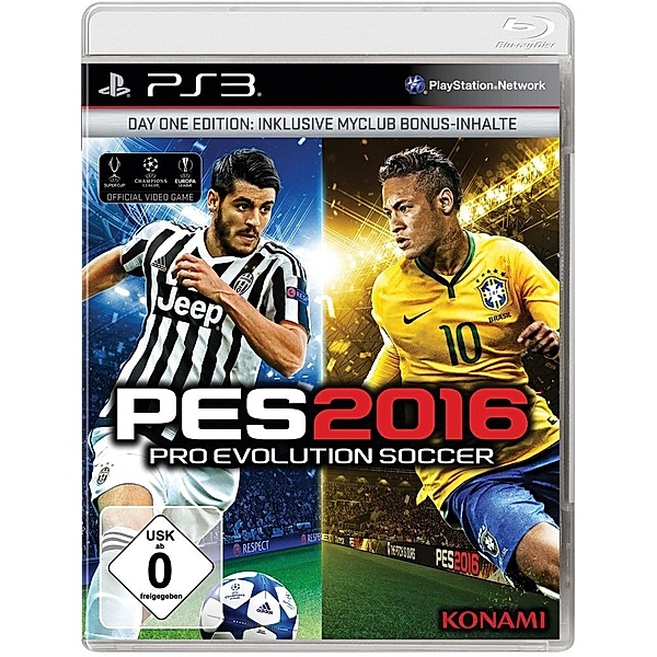 PES 2016 - Pro Evolution Soccer - Day One Edition (PlayStation 3)
