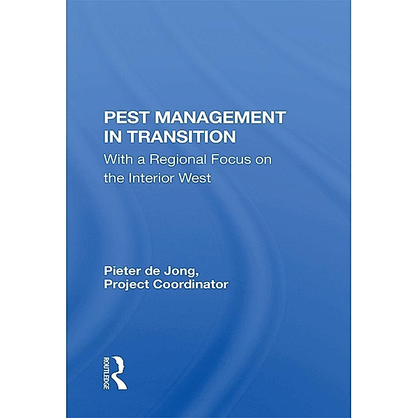 Pest Management In Transition, Pieter De Jong