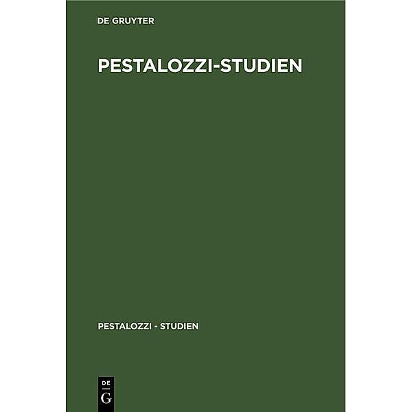 Pestalozzi-Studien