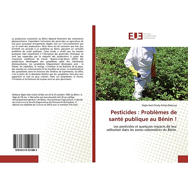 Pesticides : Problèmes de santé publique au Bénin !, Sègla Axel-Charly Gildas Bokossa