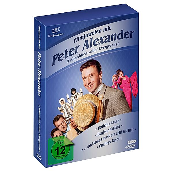 Peter Alexander Box - 4 Komödien voller Evergreens, Peter Alexander