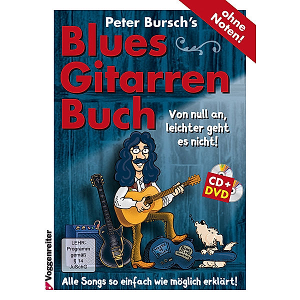 Peter Bursch's Blues-Gitarrenbuch, m. 1 Audio-CD, m. 1 Beilage, Peter Bursch