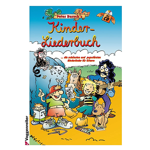 Peter Bursch's Kinder-Liederbuch, m. Audio-CD, Peter Bursch