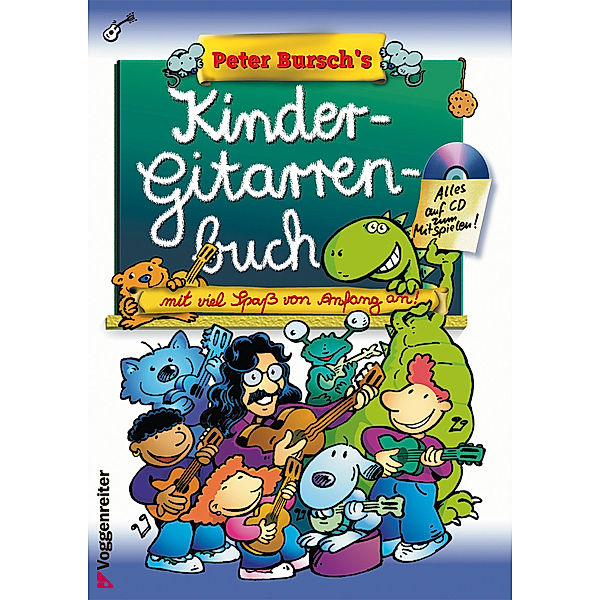 Peter Bursch's Kindergitarrenbuch, m. 1 Audio-CD, Peter Bursch