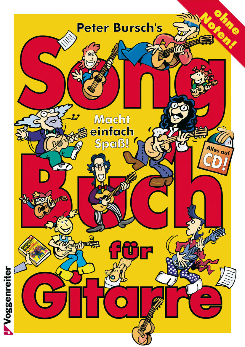 Peter Bursch's Songbuch für Gitarre, m. Audio-CD Buch versandkostenfrei