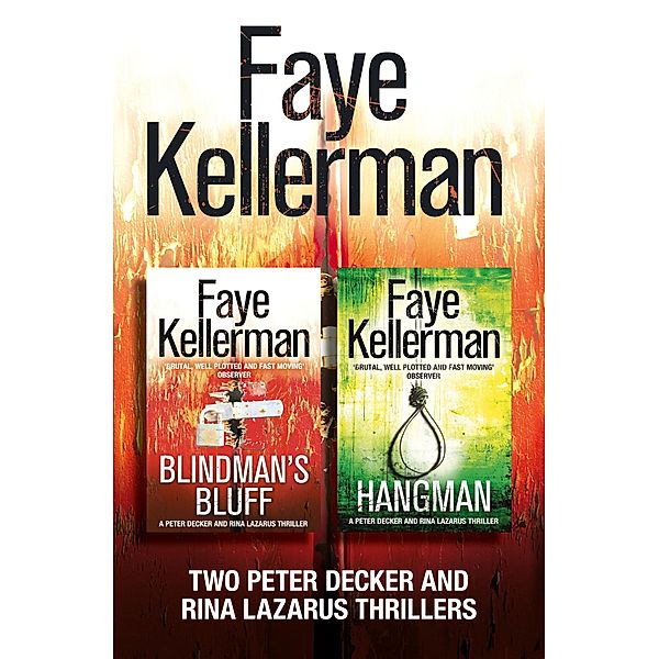 Peter Decker 2-Book Thriller Collection / Peter Decker and Rina Lazarus Series, Faye Kellerman