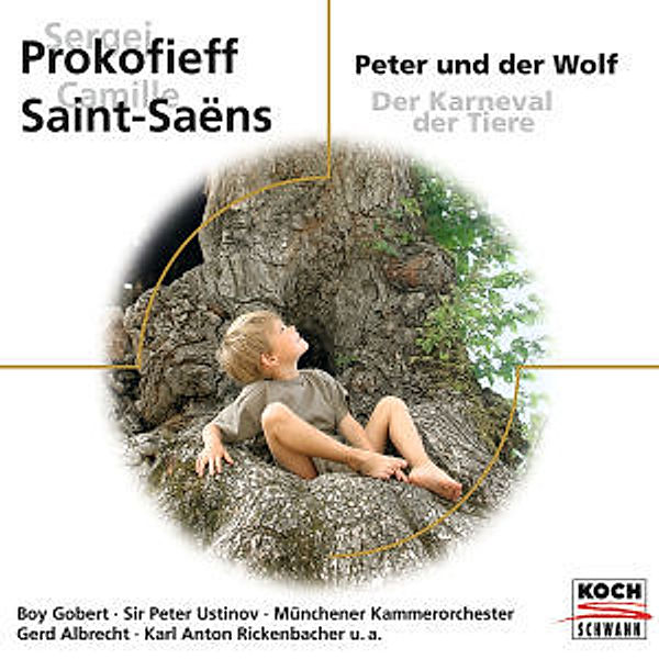 Peter & Der Wolf/Der Karneval Der Tiere, Gobert, Ustinov, Albrecht, Kontarsky, Riasso, Mko