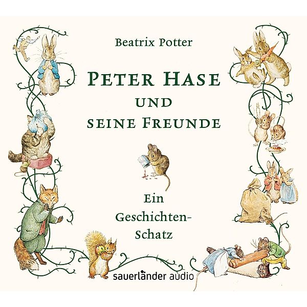 Peter Hase und seine Freunde, 1 Audio-CD, Beatrix Potter