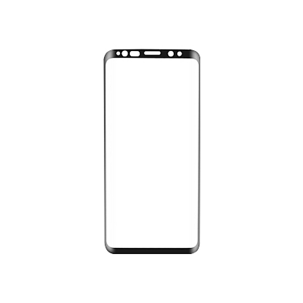 PETER JÄCKEL FULL DISPLAY HD Glass SUPERB PLUS schwarz fuer Samsung Galaxy S9 -schützt das gesamte Display inkl. abgerundeten Seiten