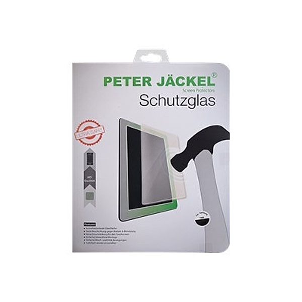 PETER JÄCKEL HD Glass Protector Panzerglas für Samsung Tab S2 9.7 T810 T813 T819 - 0,26 mm dünn mit hoher Härte und Schlagfestigkeit