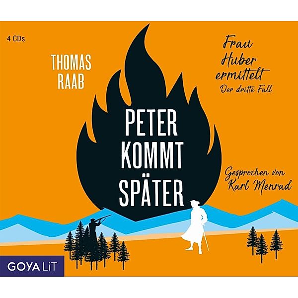 Peter kommt später. Frau Huber ermittelt. Der dritte Fall,1 Audio-CD, MP3, Thomas Raab