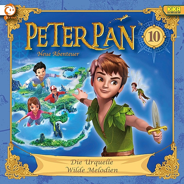 Peter Pan - 10 - 10: Die Urquelle / Wilde Melodien, Johannes Keller, Karen Drotar