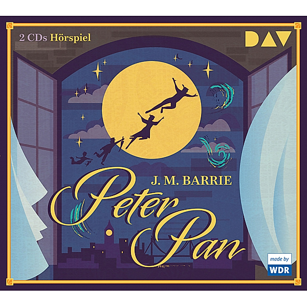 Peter Pan,2 Audio-CDs, J. M. Barrie