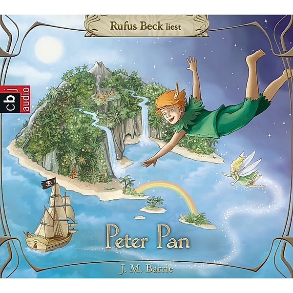 Peter Pan,4 Audio-CDs, J. M. Barrie