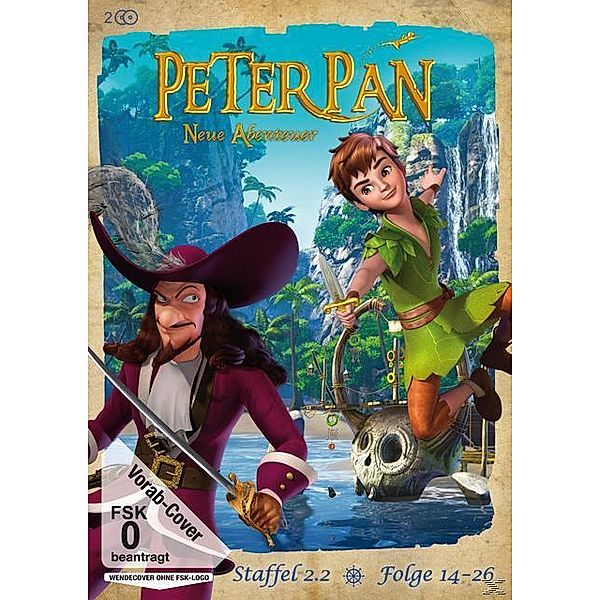 Peter Pan - Neue Abenteuer Staffel 2.2 (Folge 14-26) - 2 Disc DVD, Tim Schwarzmaier